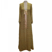 Midas Touch Vintage Housecoat Glamour Gown