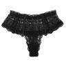H black lace knickers E Boutique