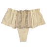 H cream bead knickers E Boutique
