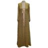H gold midas touch housecoat E Boutique